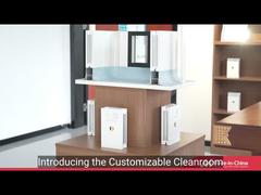 Panel sándwich para sala limpia PU/EPS/MGO/Lana de roca con propiedades ignífugas/insonorizantes/ligeras para sala limpia